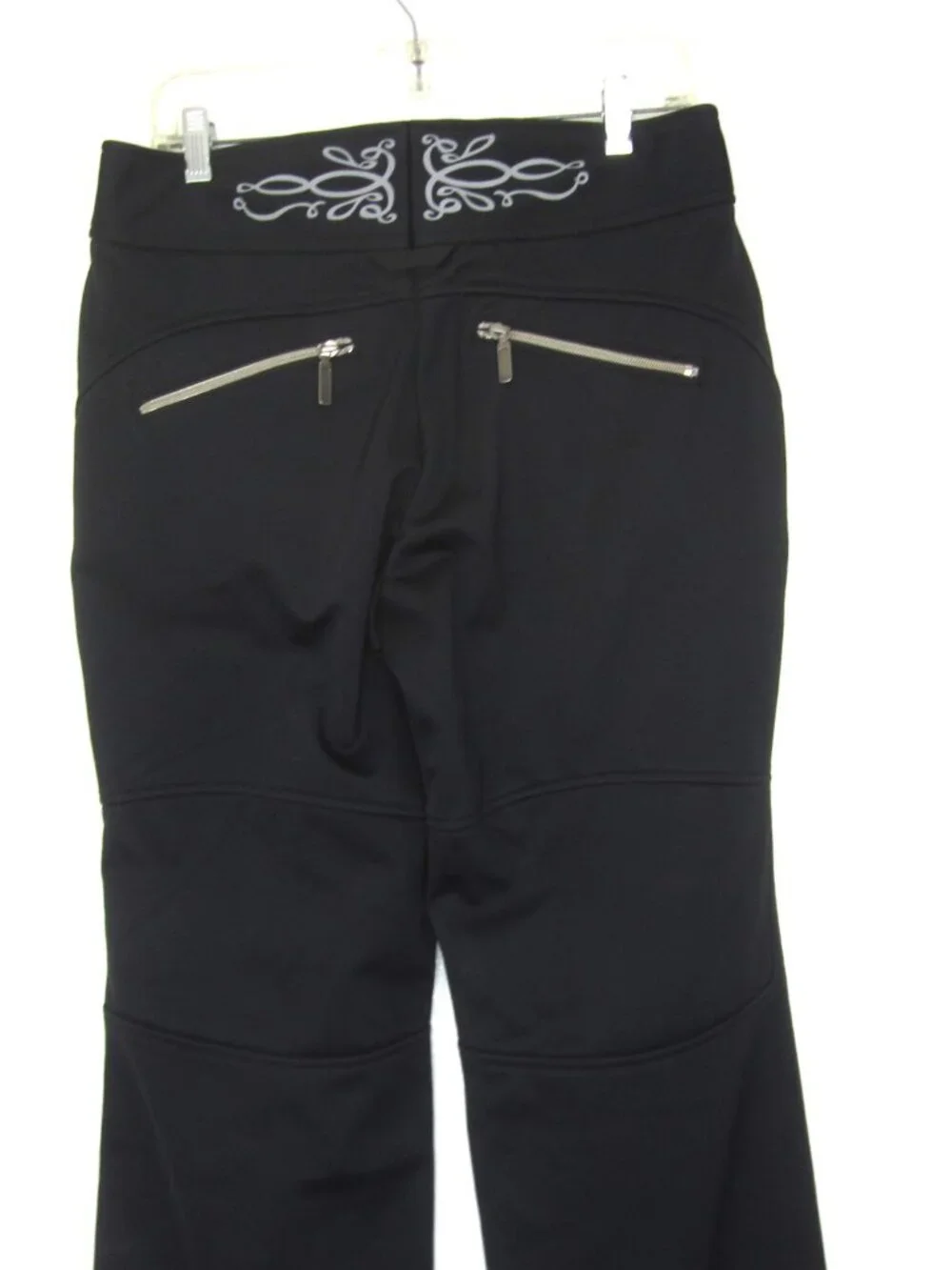 Athleta Womens Size 8T 8 Tall Black Ski Snowboard Pants Fleece Lined Fall Line